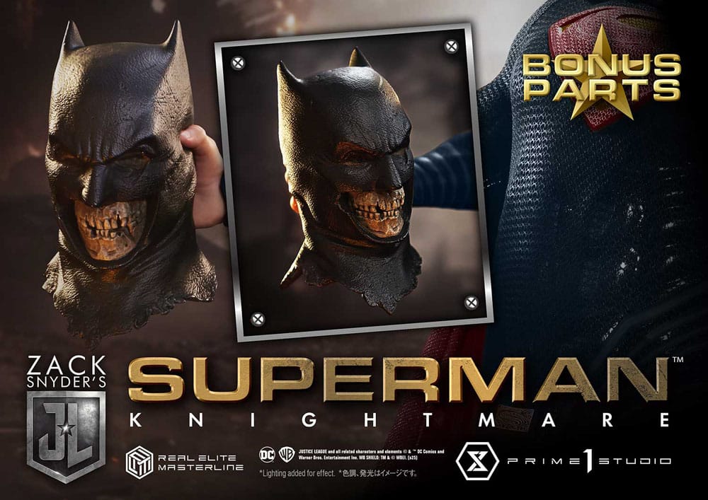 Zack Snyder's Justice League Real Elite Masterline Series Statue 1/3 Superman Knightmare Color Edition Deluxe Bonus Ver. 95 cm P054363