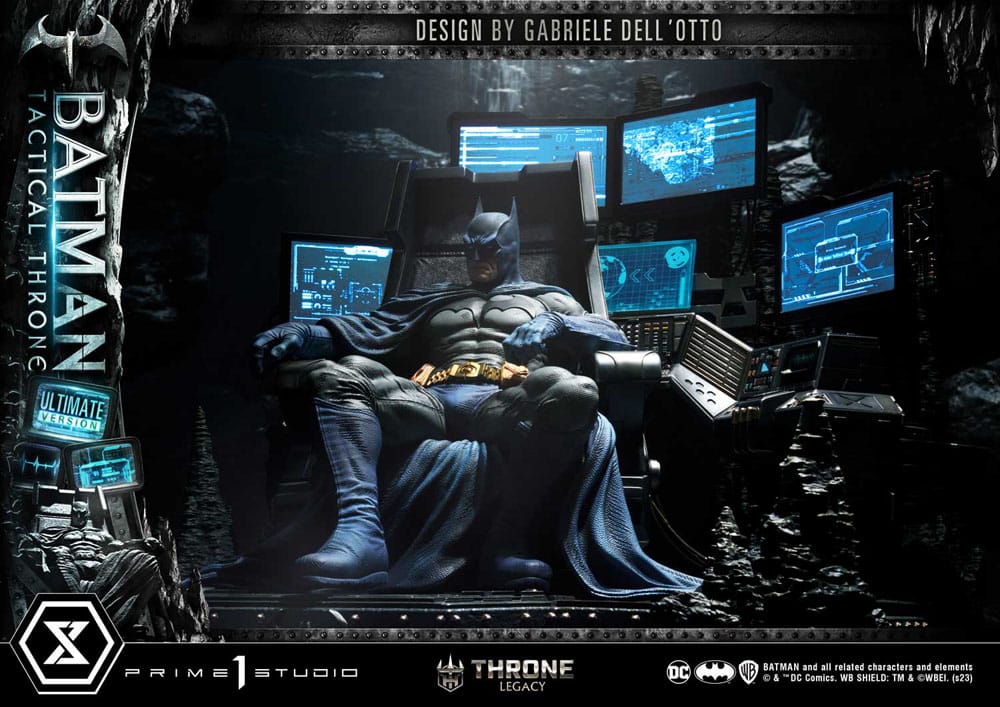 DC Comics Throne Legacy Collection Statue 1/3 Batman Tactical Throne Ultimate Version 57 cm P054372