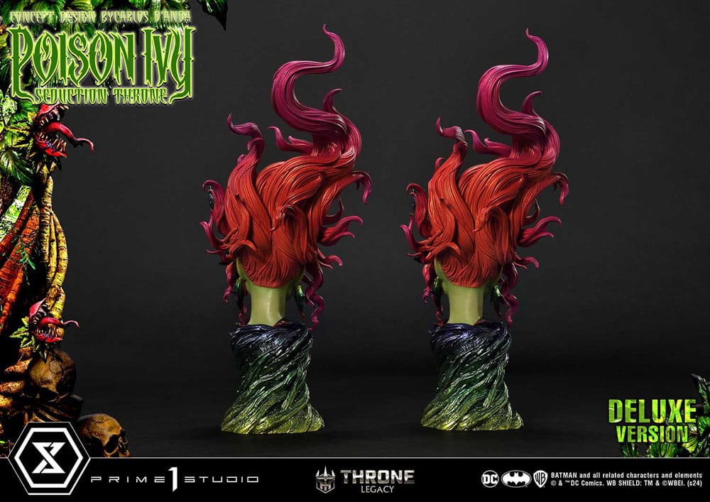 DC Comics Throne Legacy Collection Statue 1/4 Batman Poison Ivy Seduction Throne Deluxe Version 55 cm P054379
