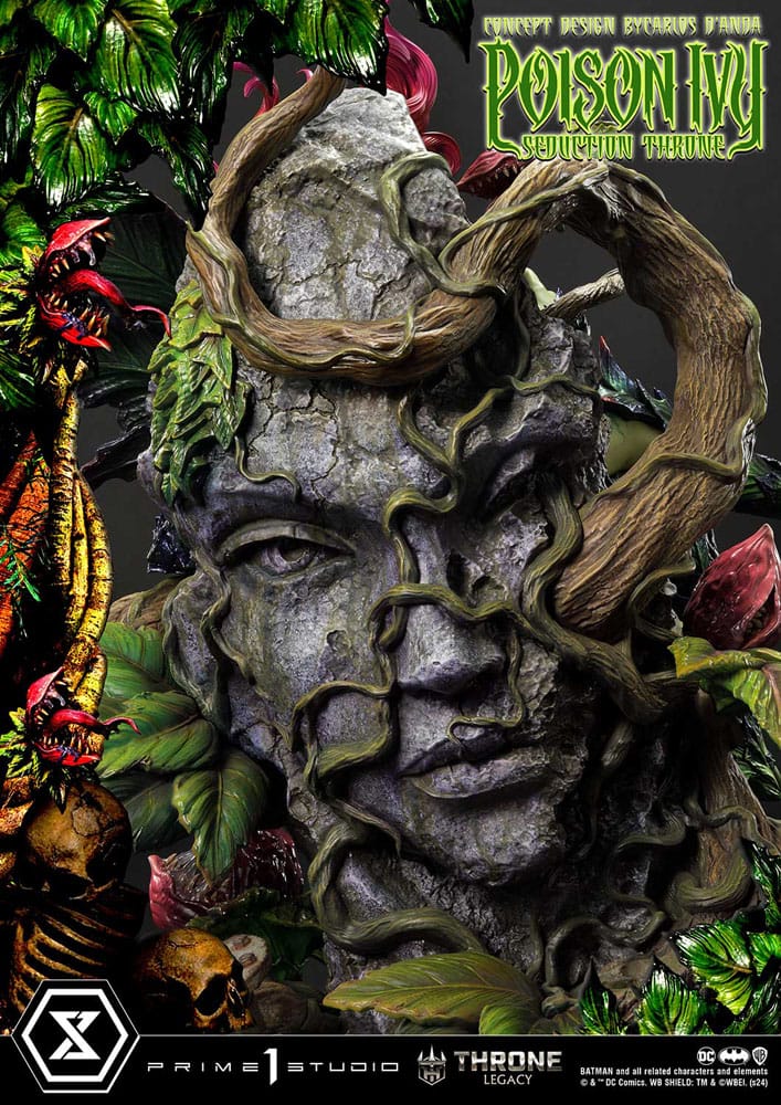 DC Comics Throne Legacy Collection Statue 1/4 Batman Poison Ivy Seduction Throne Deluxe Bonus Version 55 cm P054380