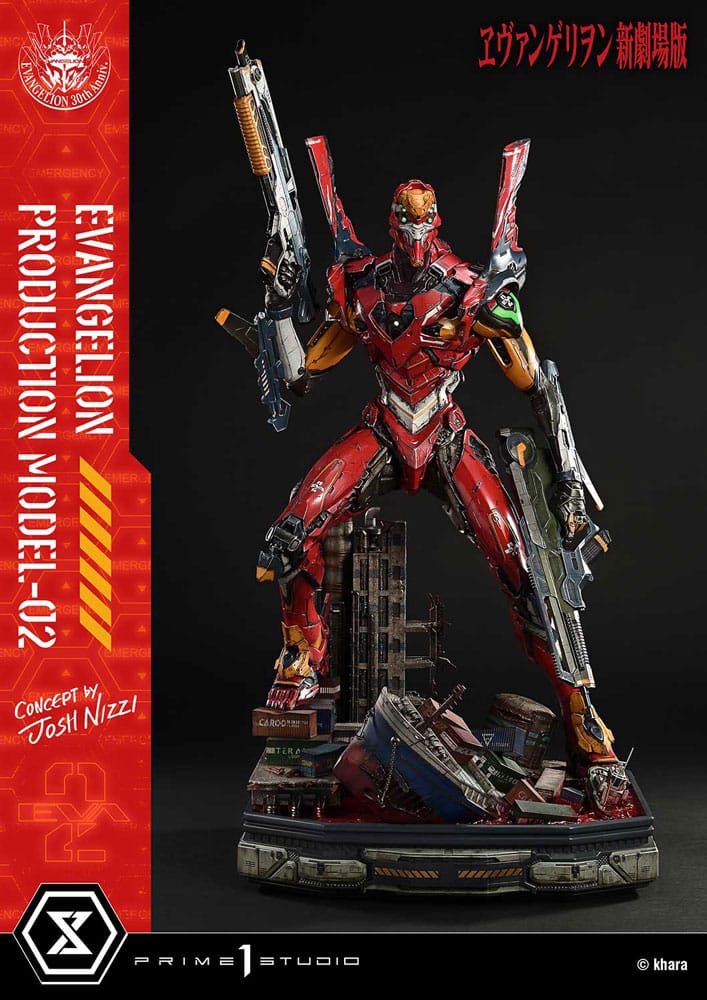Rebuild of Evangelion Ultimate Diorama Masterline Series Statue Evangelion Production Model-02 (Concept By Josh Nizzi) 73 cm P054392