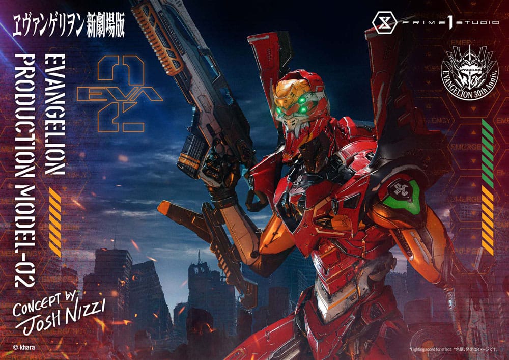 Rebuild of Evangelion Ultimate Diorama Masterline Series Statue Evangelion Production Model-02 (Concept By Josh Nizzi) 73 cm P054392