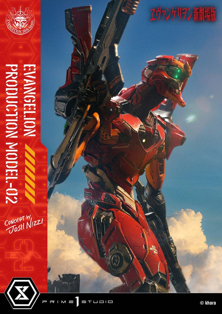 Rebuild of Evangelion Ultimate Diorama Masterline Series Statue Evangelion Production Model-02 (Concept By Josh Nizzi) 73 cm P054392