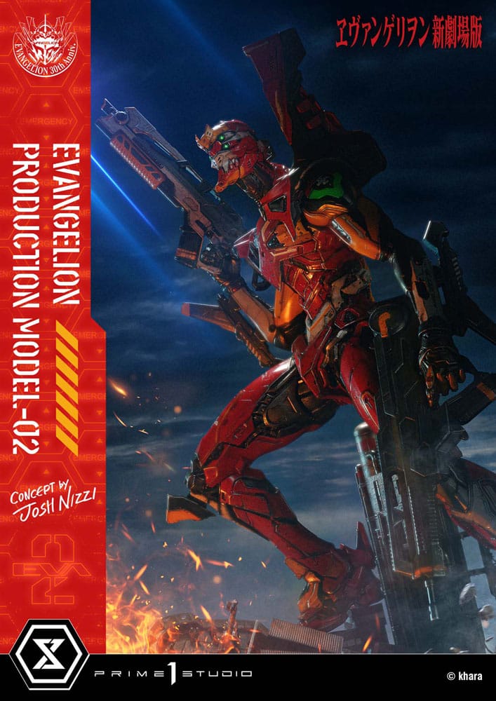 Rebuild of Evangelion Ultimate Diorama Masterline Series Statue Evangelion Production Model-02 (Concept By Josh Nizzi) 73 cm P054392