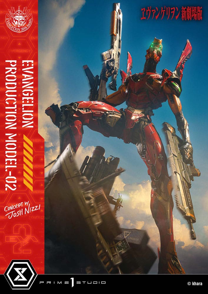 Rebuild of Evangelion Ultimate Diorama Masterline Series Statue Evangelion Production Model-02 (Concept By Josh Nizzi) 73 cm P054392