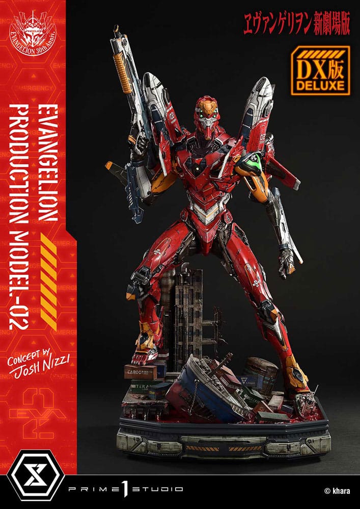 Rebuild of Evangelion Ultimate Diorama Masterline Series Statue Evangelion Production Model-02 (Concept By Josh Nizzi) Deluxe Bonus Version 73 cm P054394