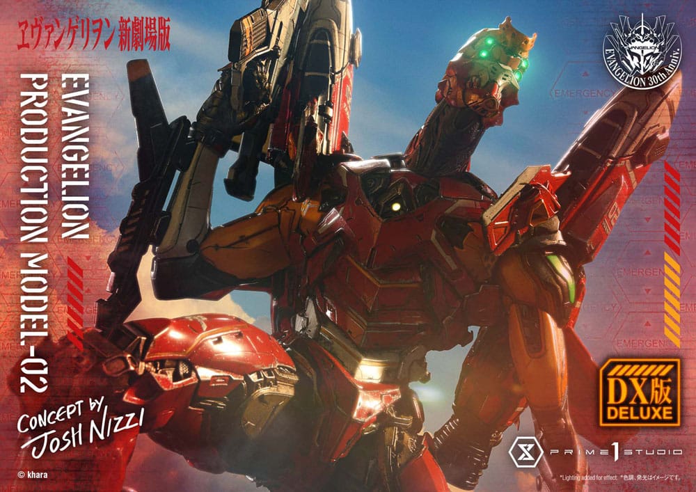 Rebuild of Evangelion Ultimate Diorama Masterline Series Statue Evangelion Production Model-02 (Concept By Josh Nizzi) Deluxe Bonus Version 73 cm P054394