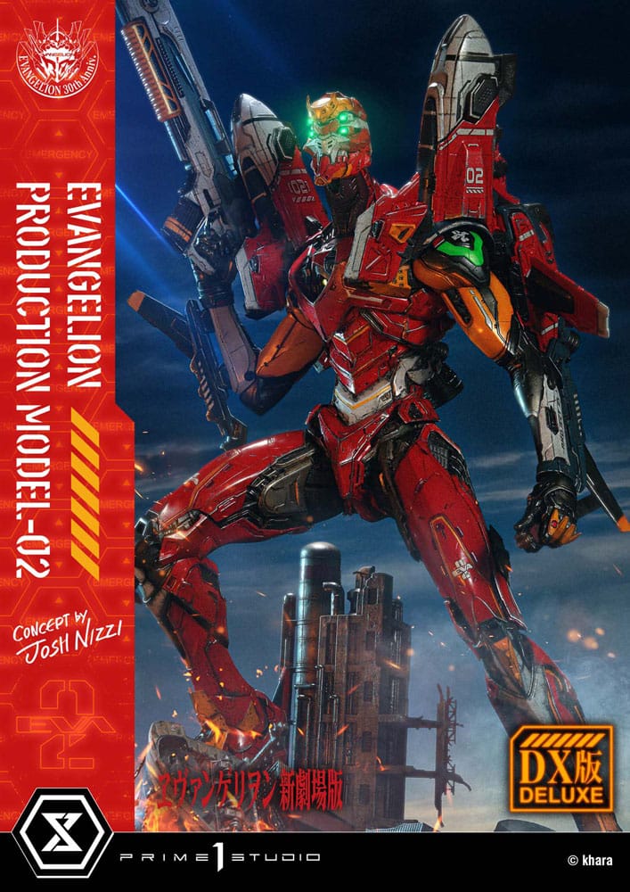 Rebuild of Evangelion Ultimate Diorama Masterline Series Statue Evangelion Production Model-02 (Concept By Josh Nizzi) Deluxe Bonus Version 73 cm P054394