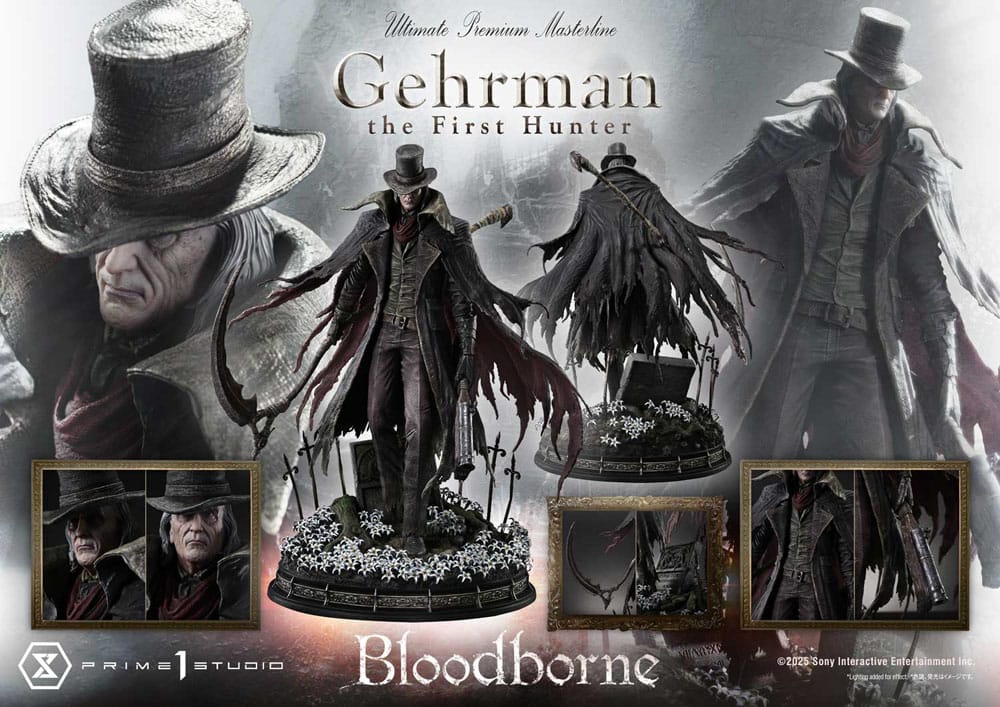 Bloodborne Ultimate Premium Masterline Series Statue 1/4 Gehrman 68 cm P054413