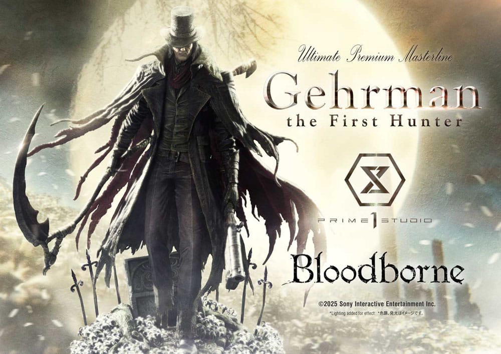 Bloodborne Ultimate Premium Masterline Series Statue 1/4 Gehrman Bonus Version 68 cm P054414