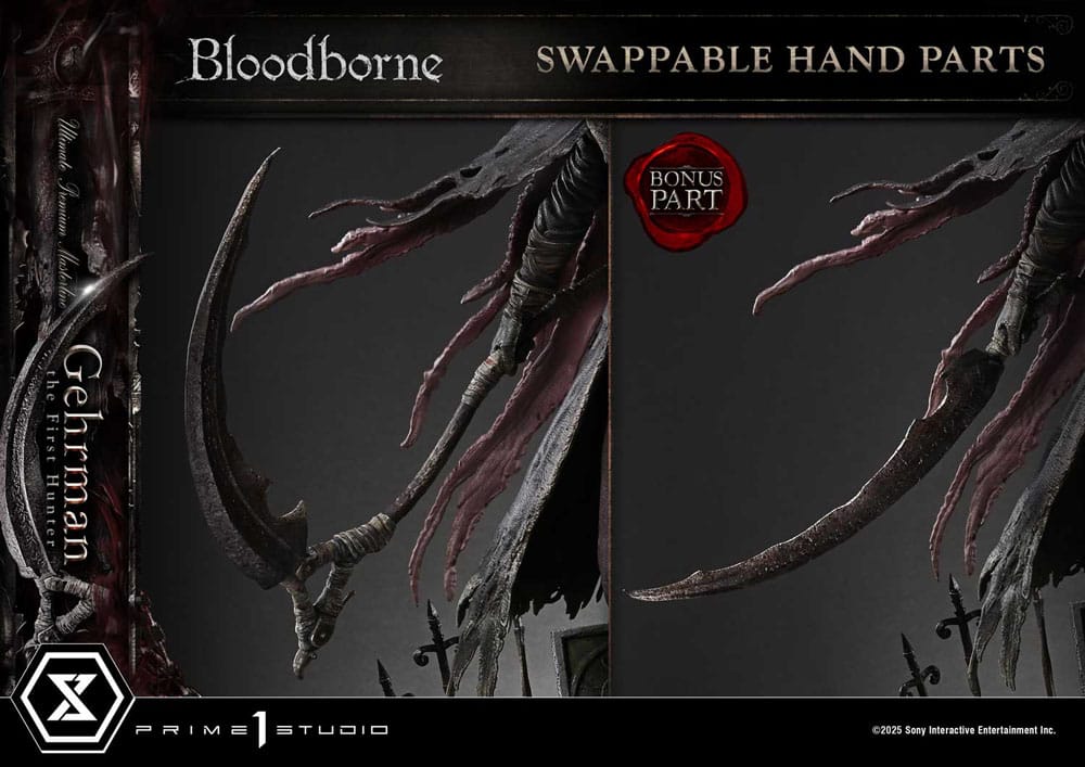 Bloodborne Ultimate Premium Masterline Series Statue 1/4 Gehrman Bonus Version 68 cm P054414
