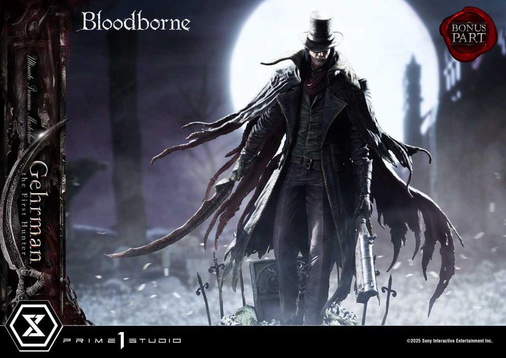 Bloodborne Ultimate Premium Masterline Series Statue 1/4 Gehrman Bonus Version 68 cm P054414