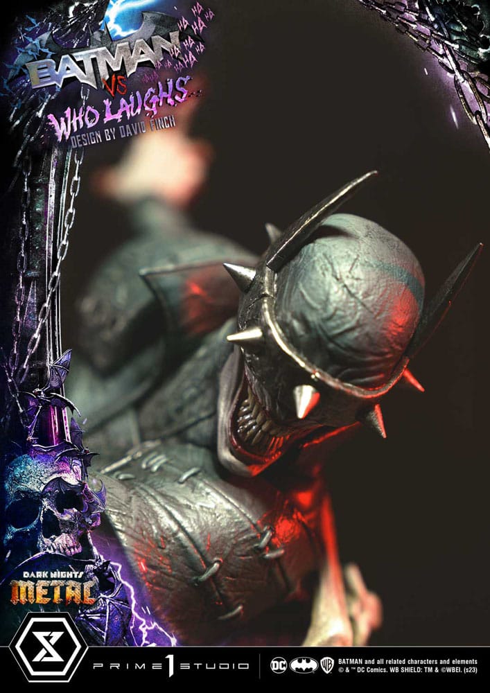 Dark Nights: Metal Ultimate Premium Masterline Series Statue 1/4 Batman VS Batman Who Laughs 67 cm P054445
