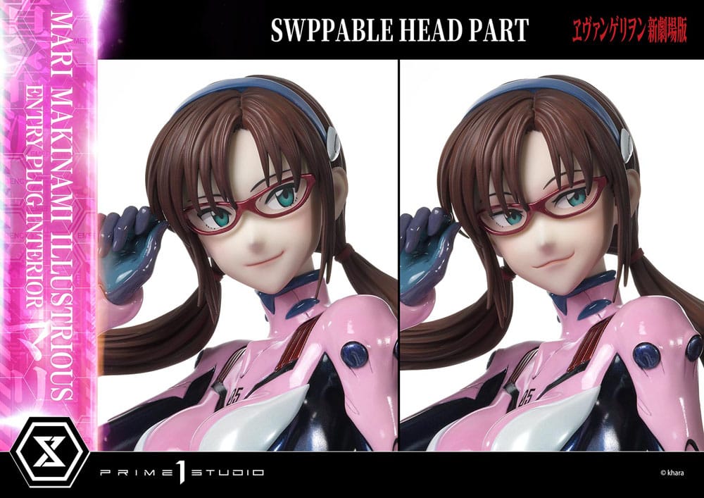 Rebuild of Evangelion Ultimate Premium Masterline Series Statue 1/4 Mari Makinami Illustrious Bonus Ver. 64 cm P054454
