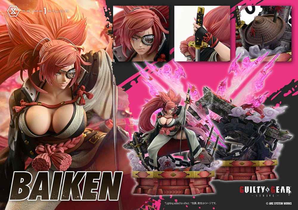 Guilty Gear Strive Ultimate Premium Masterline Series Statue 1/4 Baiken 80 cm P068517