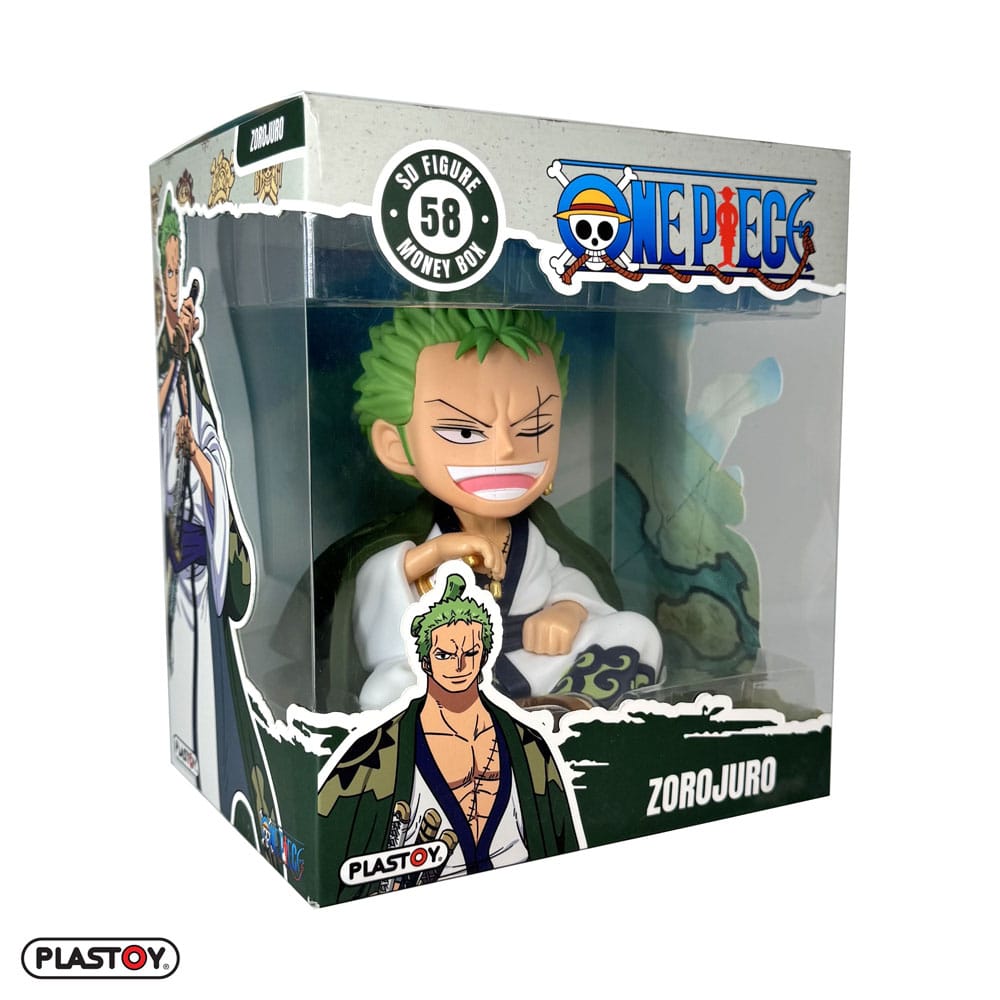 One Piece Coin Bank Zorojuro P054555