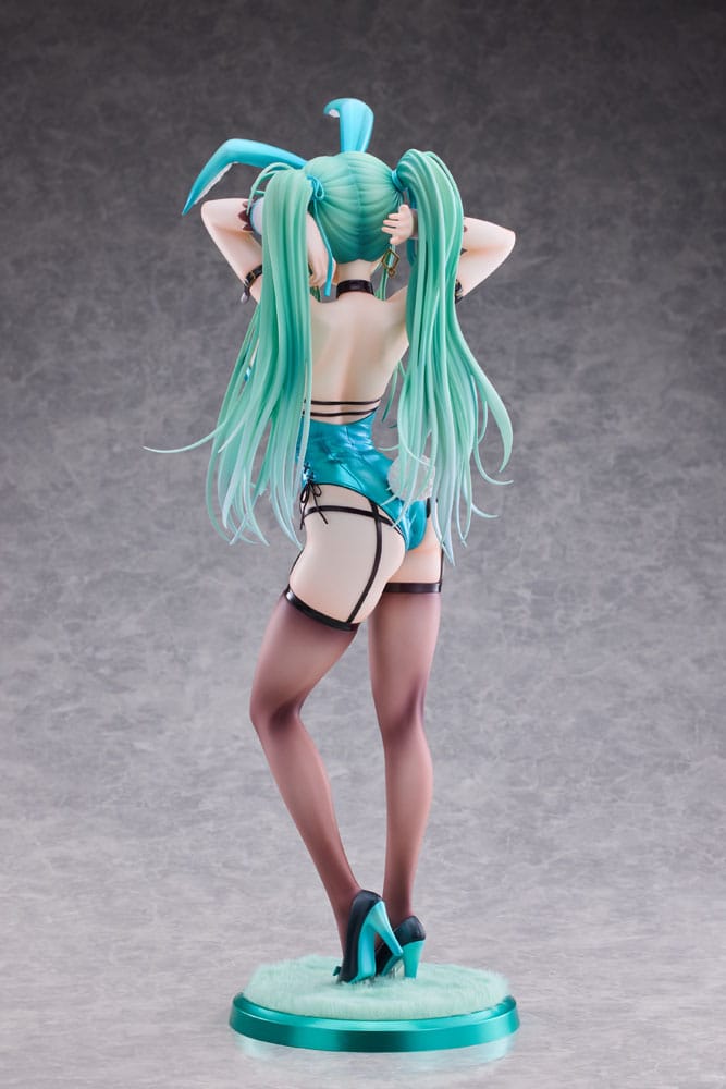 Original Character PVC Statue 1/4 Green Twin Tail Bunny-chan 43 cm P054571