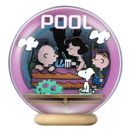 Peanuts Puremind Model Kit Wooden Theater Globe Cool Pool P054603