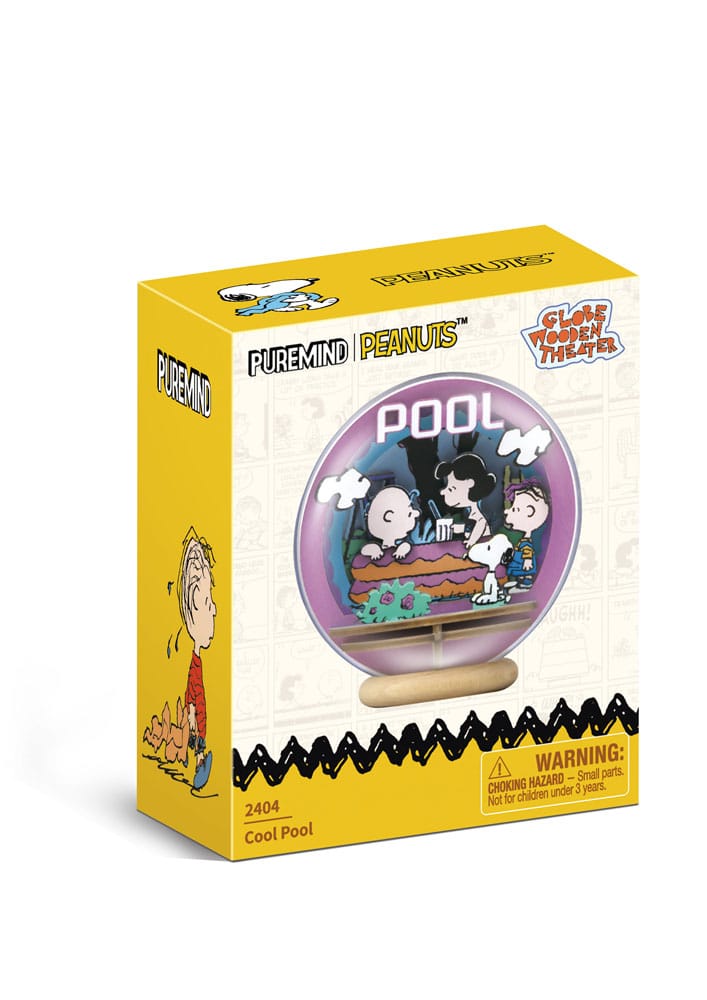 Peanuts Puremind Model Kit Wooden Theater Globe Cool Pool P054603