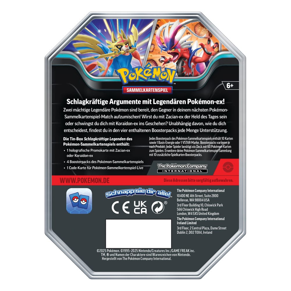 Pokemon TCG 122 Zacian *German Version*