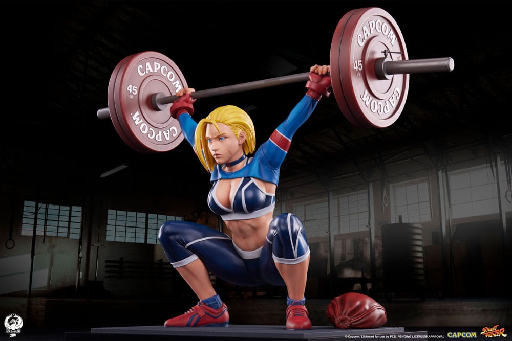Street Fighter Premier Series Statue 1/4 Cammy: Powerlifting SF6 41 cm P055267