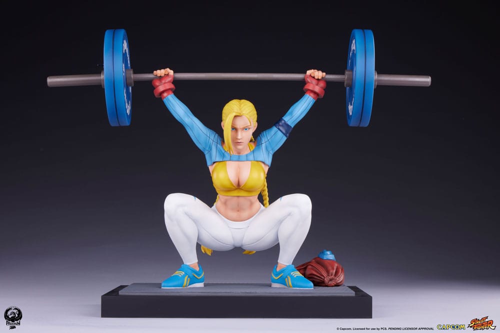 Street Fighter Premier Series Statue 1/4 Cammy: Powerlifting Alpha 41 cm P055268