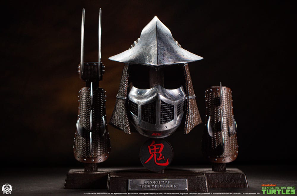 Teenage Mutant Ninja Turtles Life-Size armor set Shredder (Stainless Steel Edition) 53 cm P055287
