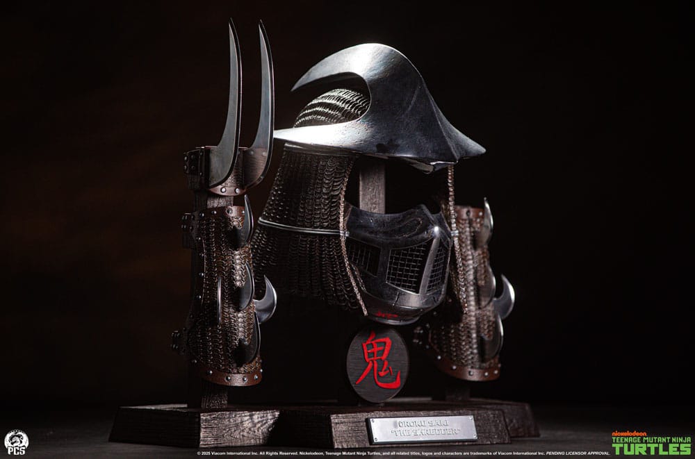 Teenage Mutant Ninja Turtles Life-Size armor set Shredder (Stainless Steel Edition) 53 cm P055287