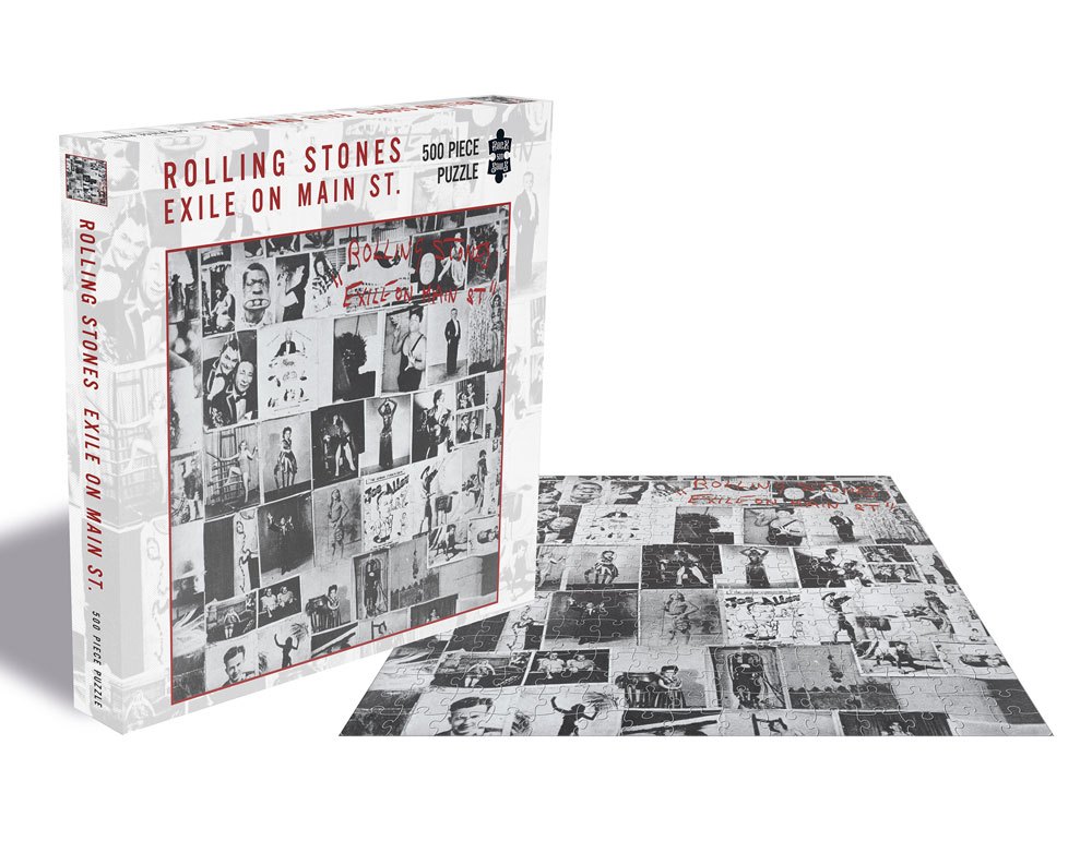 The Rolling Stones Rock Saws Jigsaw Puzzle  Exile On Main St. (500 pieces) P055415