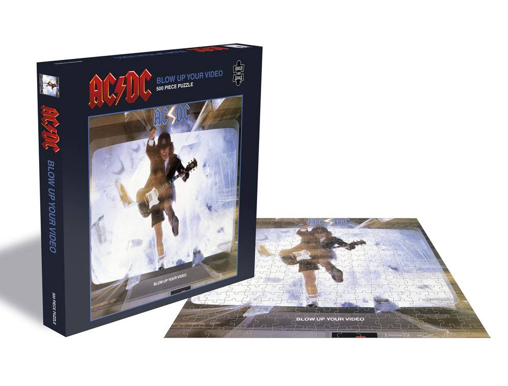 AC/DC Rock Saws Jigsaw Puzzle Blow Up Your Video (500 pieces) P055420