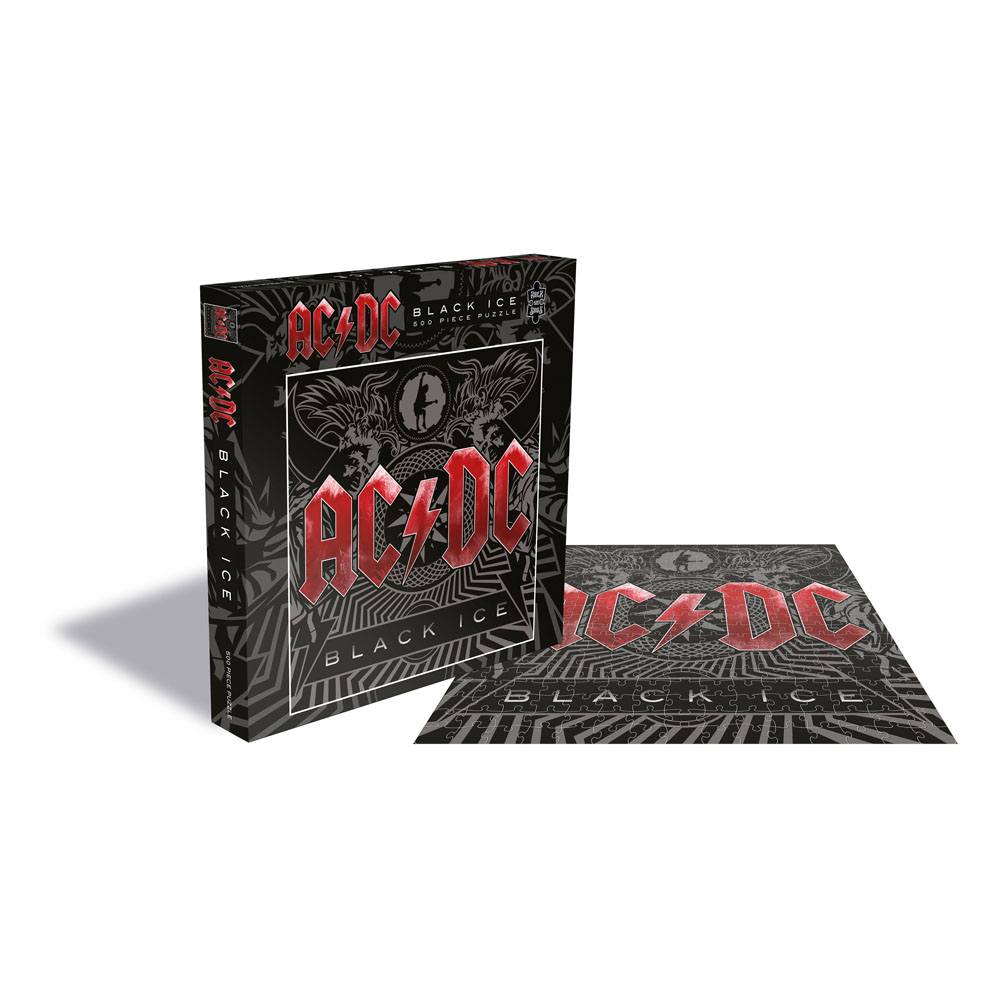 AC/DC Rock Saws Jigsaw Puzzle Black Ice (500 pieces) P055423