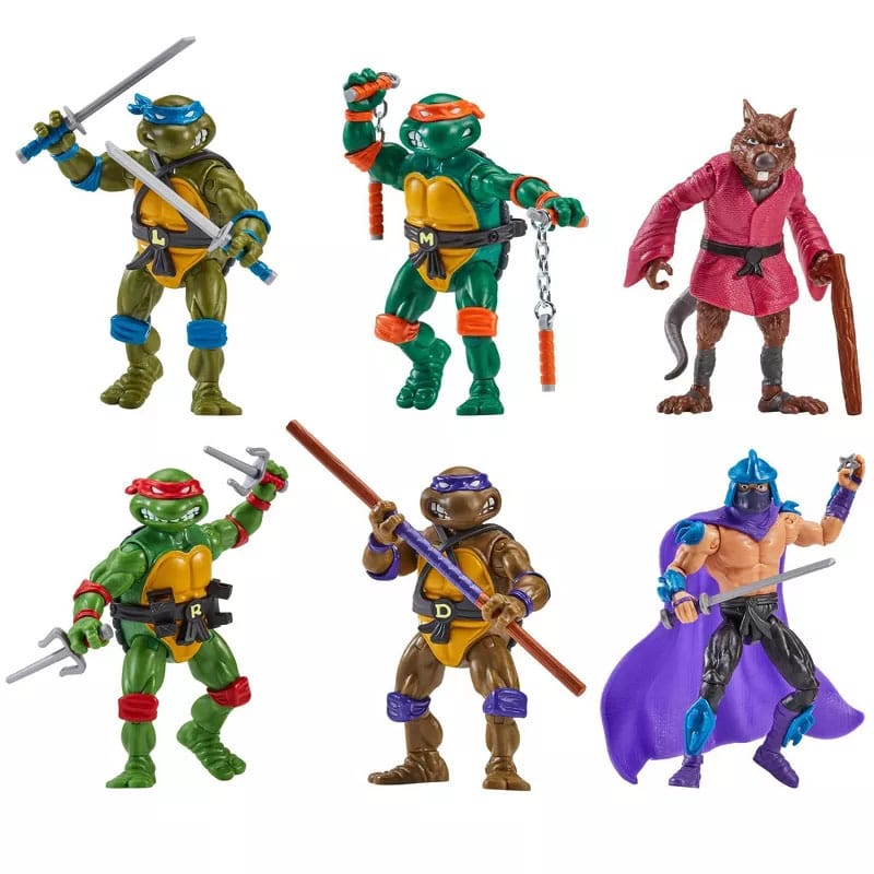 Teenage Mutant Ninja Turtles Action Figures 1988 Remastered heo EU Exclusive (6)