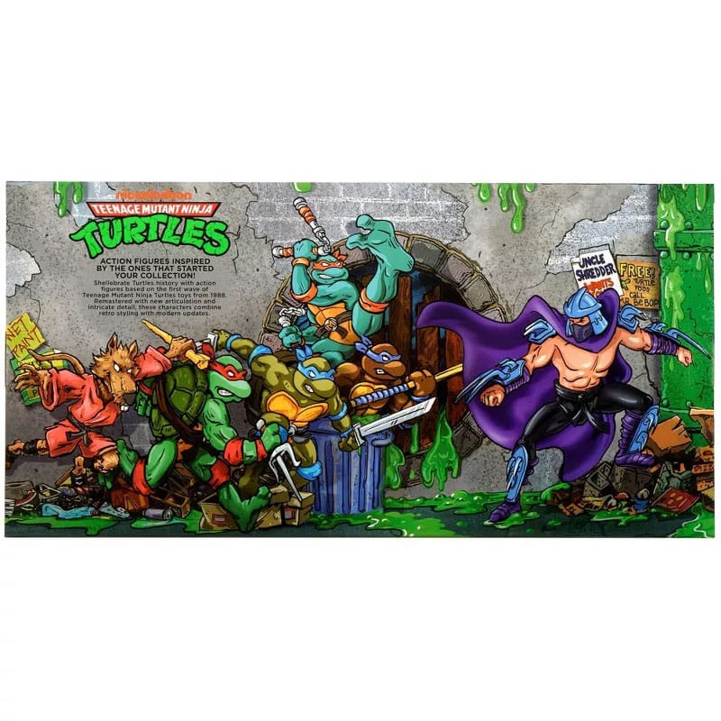 Teenage Mutant Ninja Turtles Action Figures 1988 Remastered heo EU Exclusive (6)