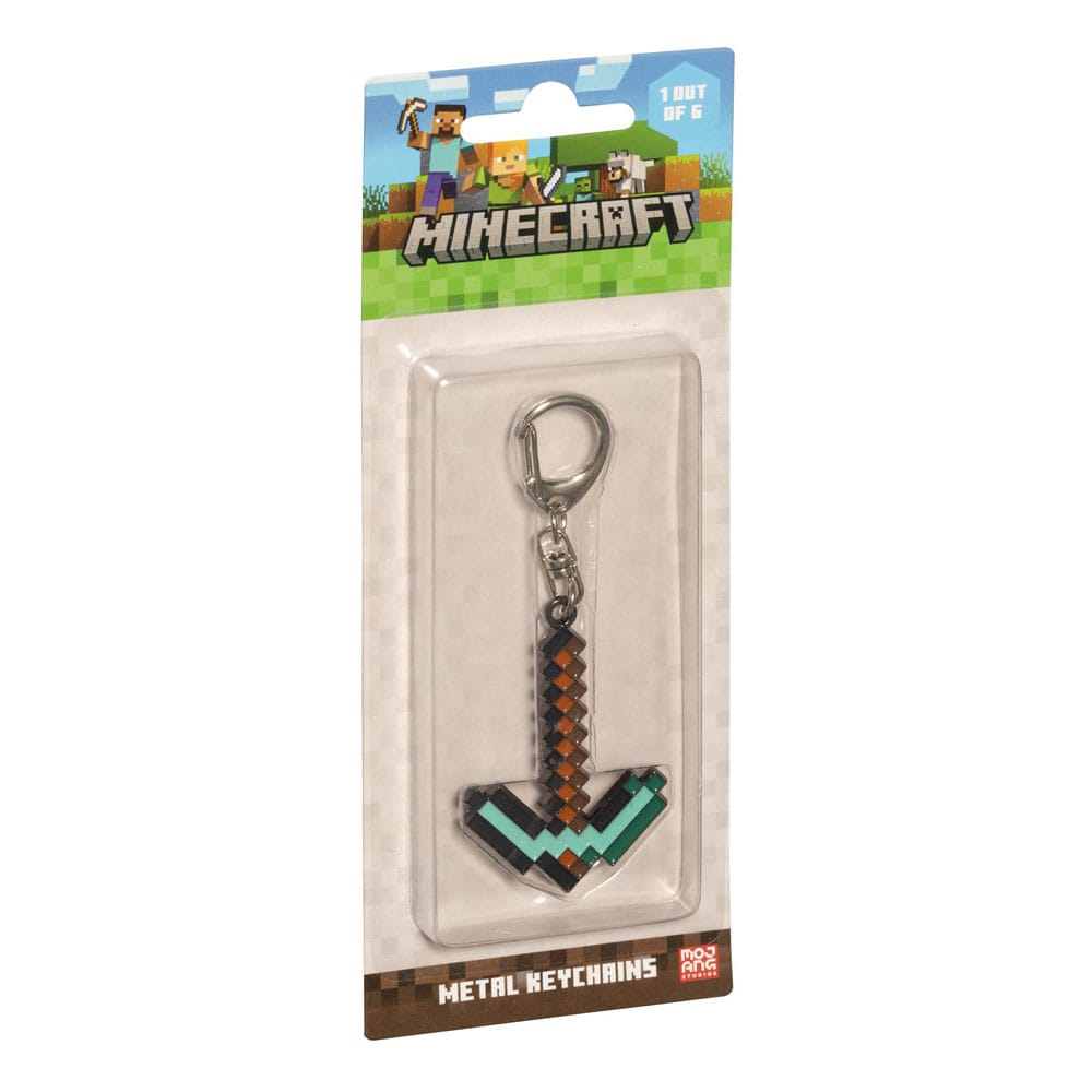 Minecraft Keychains Pickaxe P055694