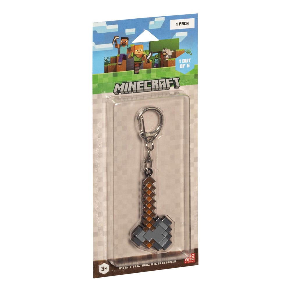 Minecraft Keychains Pickaxe P055694