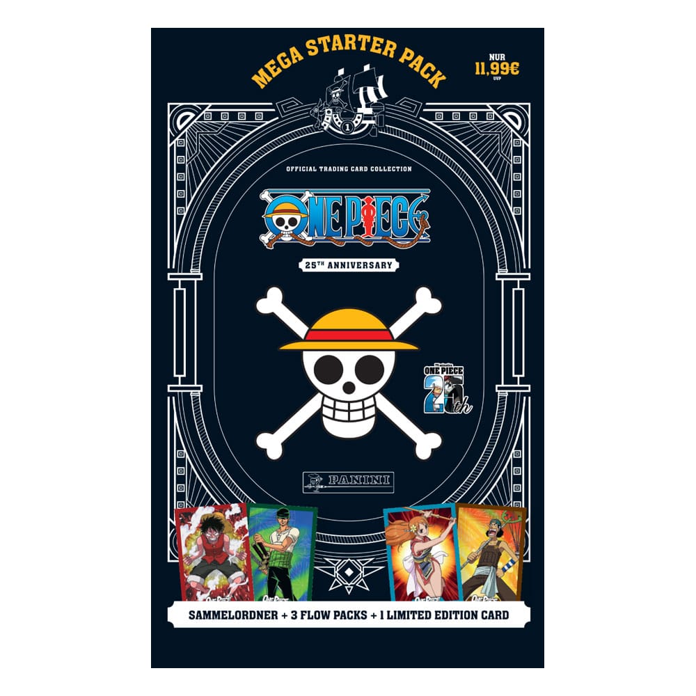 One Piece Trading Cards Starter Pack 25th Anniversary *German Version* P055733