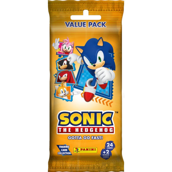 Sonic The Hedgehog - Gotta Go Fast! - Trading Cards Fat Packs Display (10) P055759