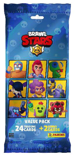 Brawl Stars Trading Cards Fat Packs Display (10) P055796