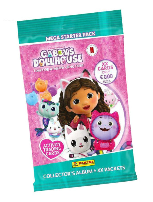 Gabby's Dollhouse: Time for a Meow-Zing fun Trading Cards Starter Pack *German Version* P055797
