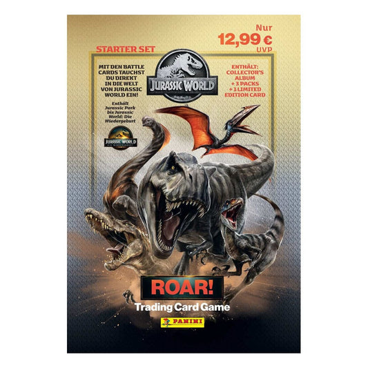 Jurassic World Roar Trading Cards Starter Pack *German Version* P055810
