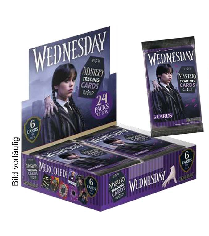 Wednesday Trading Cards Flow Pack Box (24) P065401