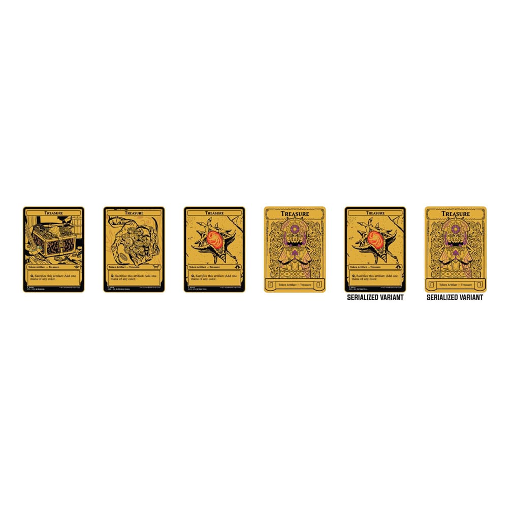Magic: The Gathering Token Blind Box Mystery Treasure Token Assortment (10) P065648