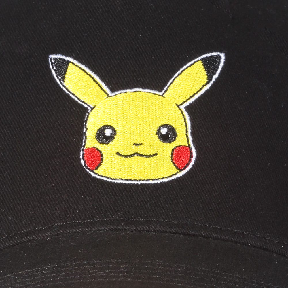 Pokemon Curved Bill Cap Pikachu Badge P055831