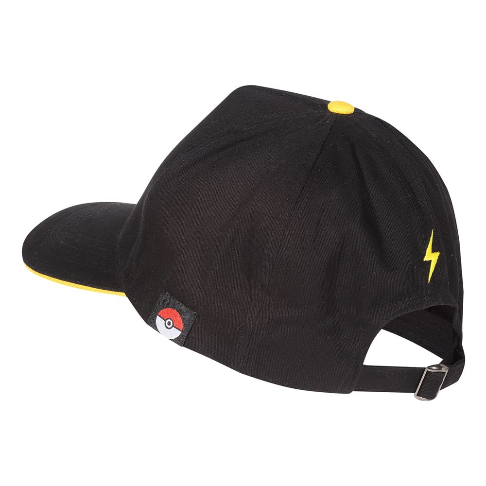 Pokemon Curved Bill Cap Pikachu Badge P055831