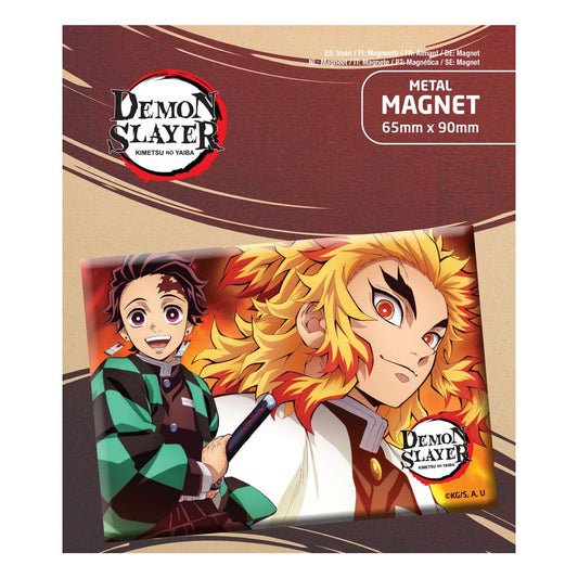Demon Slayer: Kimetsu no Yaiba Fridge Magnet Tanjiro & Kyojuro P055962