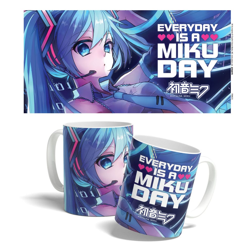 Hatsune Miku Mug Everyday is a Miku Day 325 ml P055984