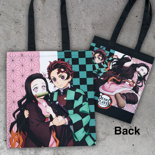 Demon Slayer: Kimetsu no Yaiba Tote Bag Tanjiro & Nezuko P056014