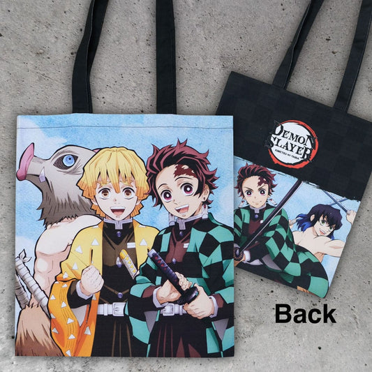Demon Slayer: Kimetsu no Yaiba Tote Bag Inosuke, Zenitsu, Tanjiro P056016