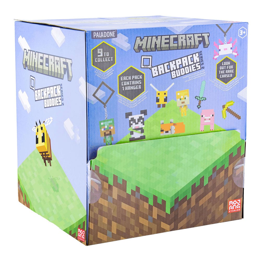 Minecraft Backpack Buddies Mystery Bags Series 2 Display (24) P056073