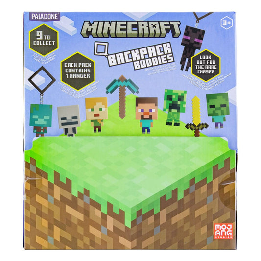 Minecraft Backpack Buddies Mystery Bags Series 4 Display (24) P056077